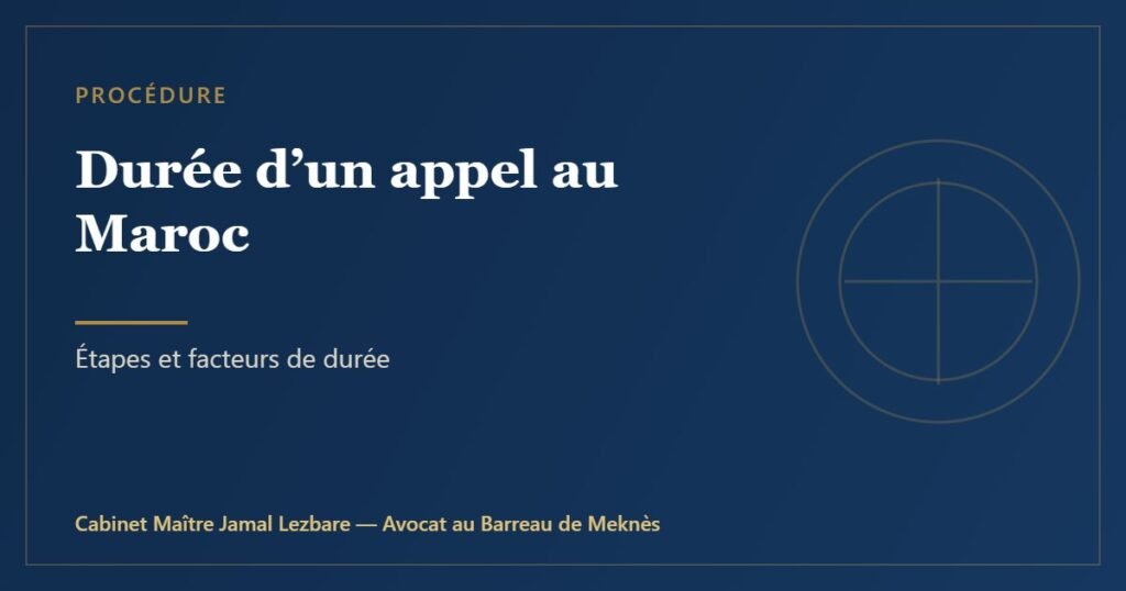 Durée d’un appel au Maroc